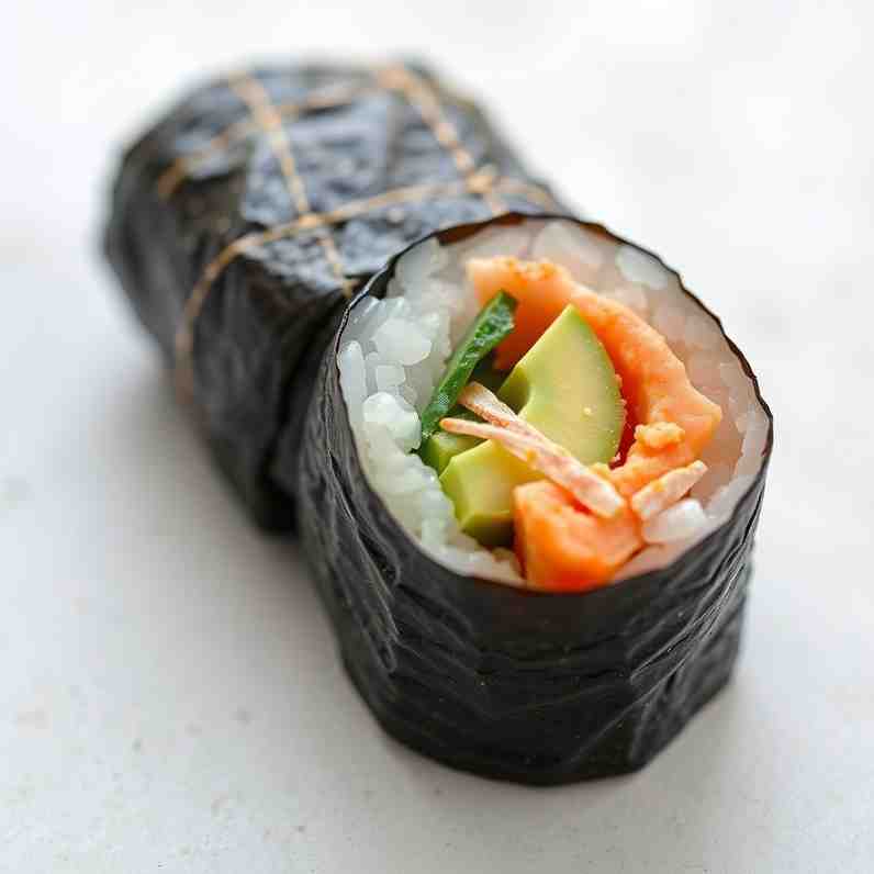 Hand Roll Sushi - Easy California Rolls at Home